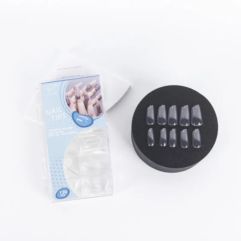 UÑAS SOFT GEL LIPSTICK 120PCS