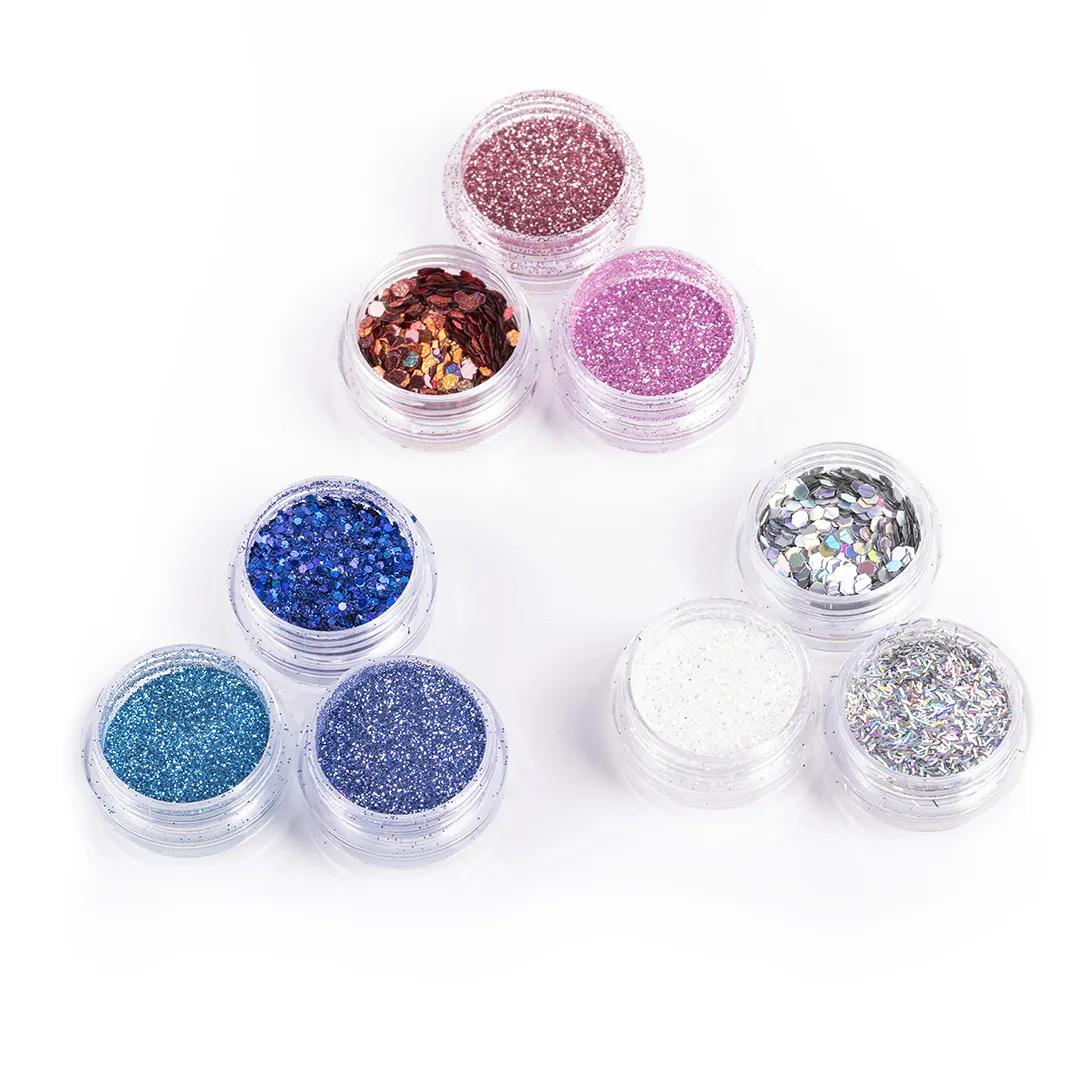SET GLITTER 12PCS CITY GIRL
