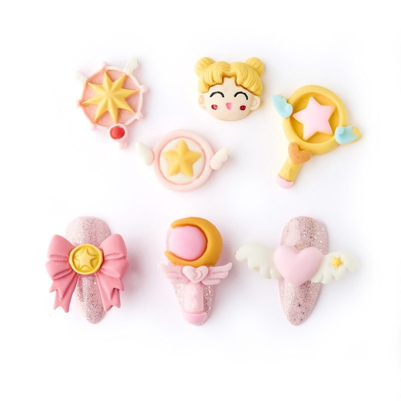 DECORACIÓN PARA UÑAS SAILOR MOON