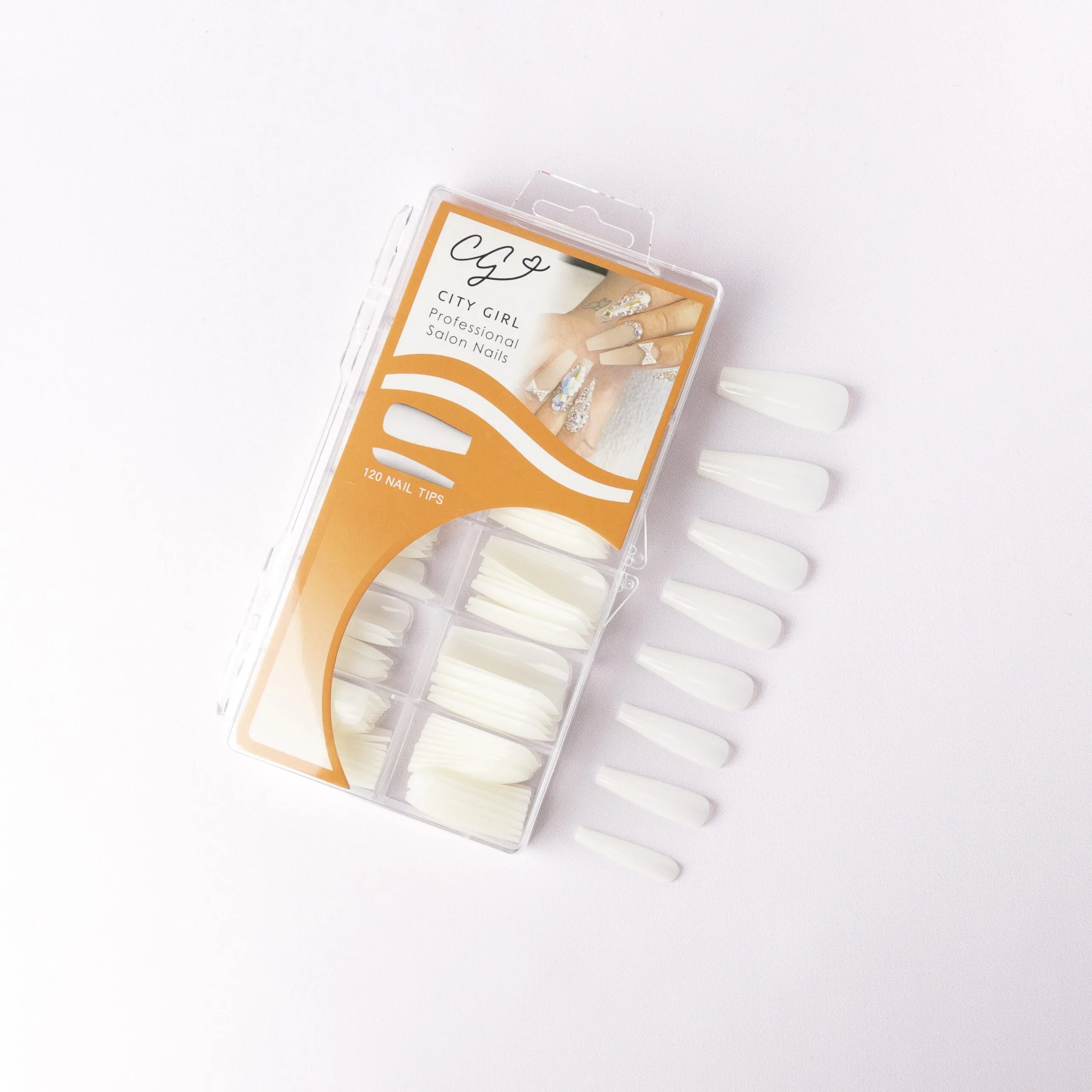 UÑAS POSTIZAS BALLERINA 120PCS