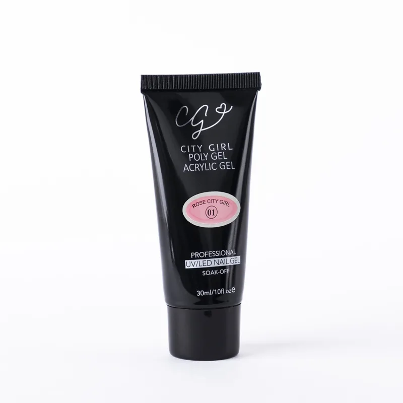 POLYGEL 30ML CITY GIRL - #01 ROSE