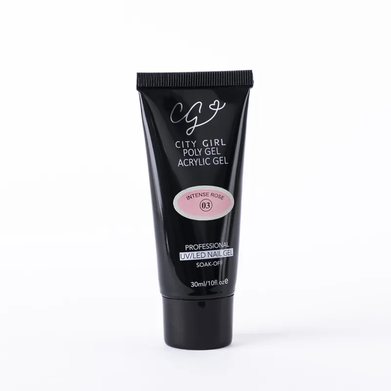 POLYGEL 30ML CITY GIRL - #03 INTENSE ROSE