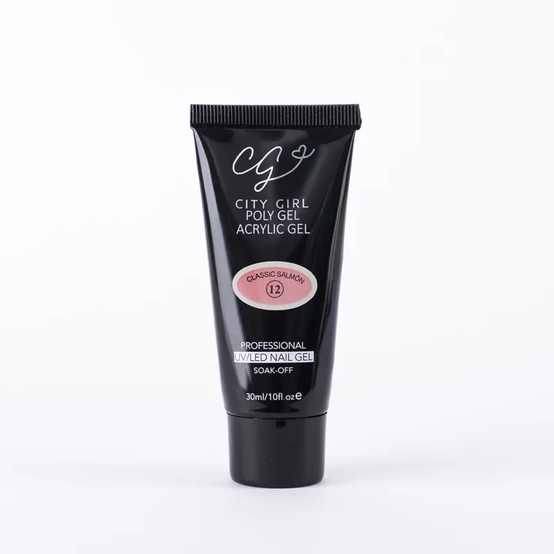 POLYGEL 30ML CITY GIRL - #12 CLASSIC SALMON