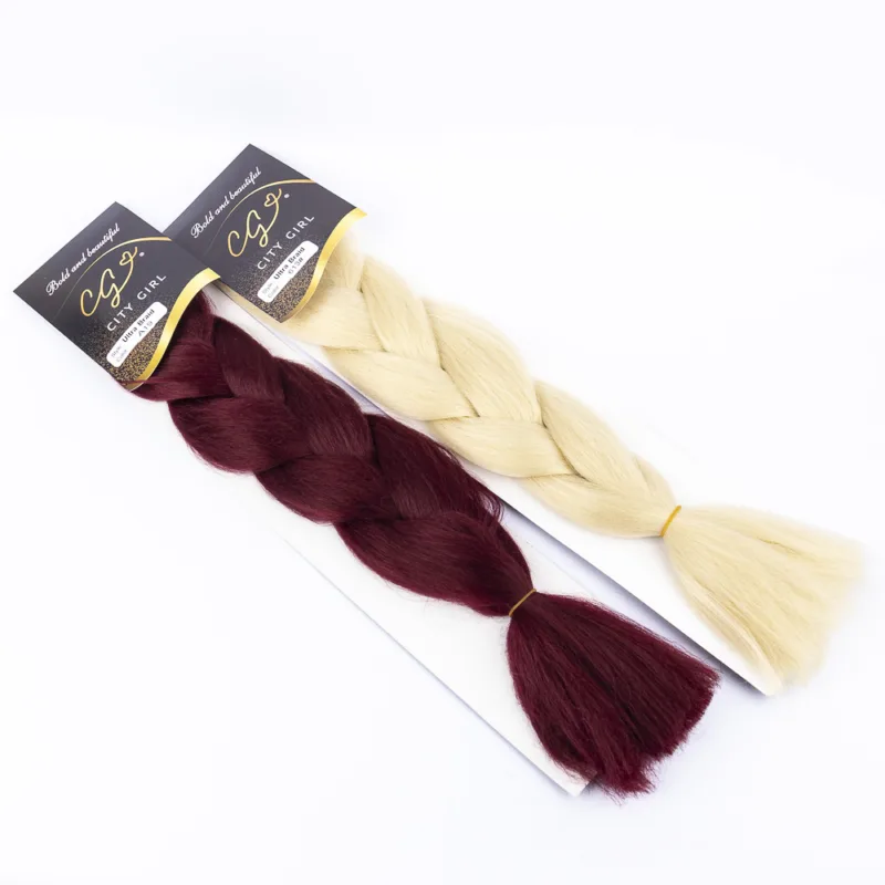 EXTENSIONES KANEKALON DOBLE COLOR