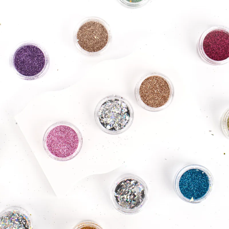 POLVOS DECORATIVOS PARA UÑAS