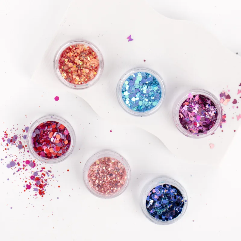 POLVOS DECORATIVOS PARA UÑAS