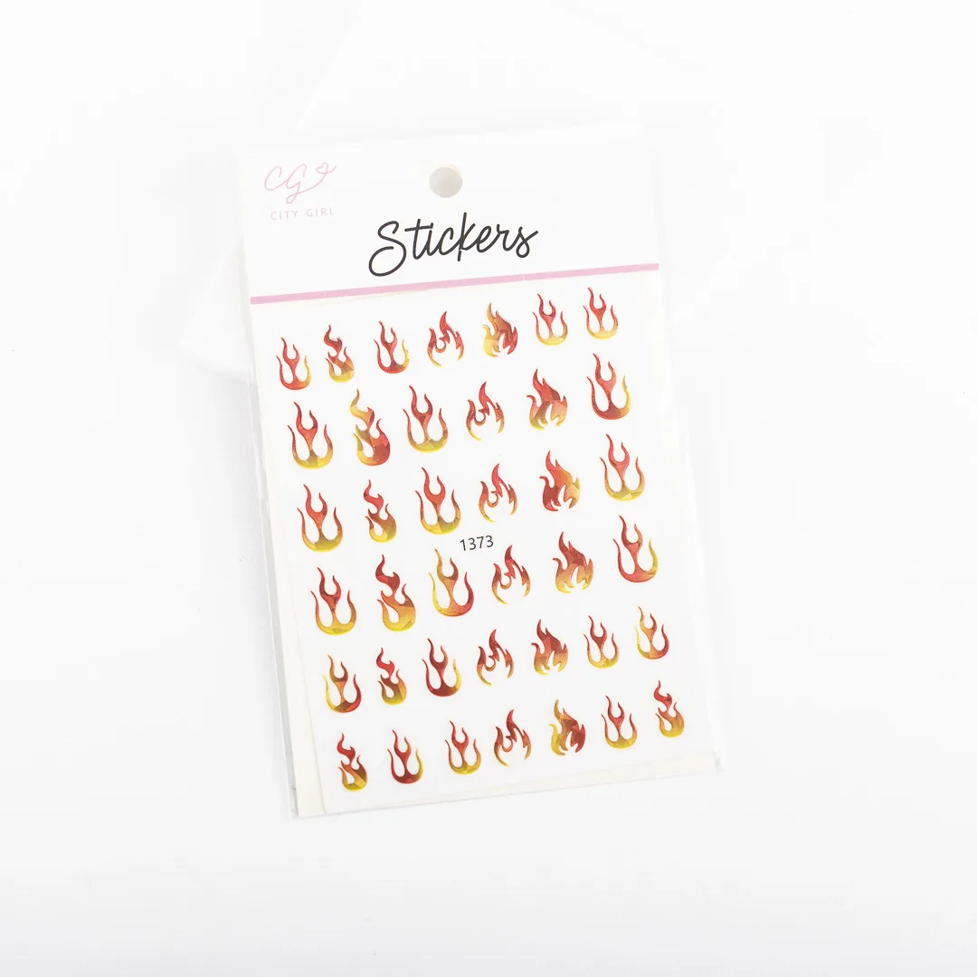 STICKERS PARA UÑAS LLAMA