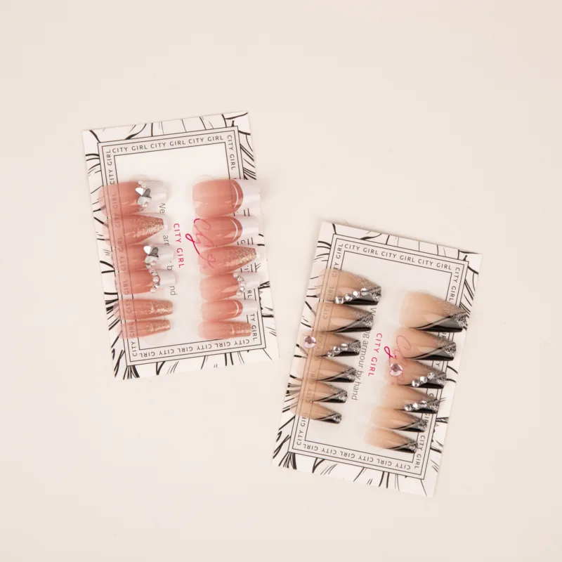 UÑAS POSTIZAS DECORADAS PRESS ON