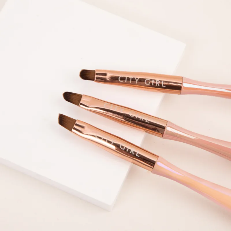 PINCELES PARA GEL 3 PCS