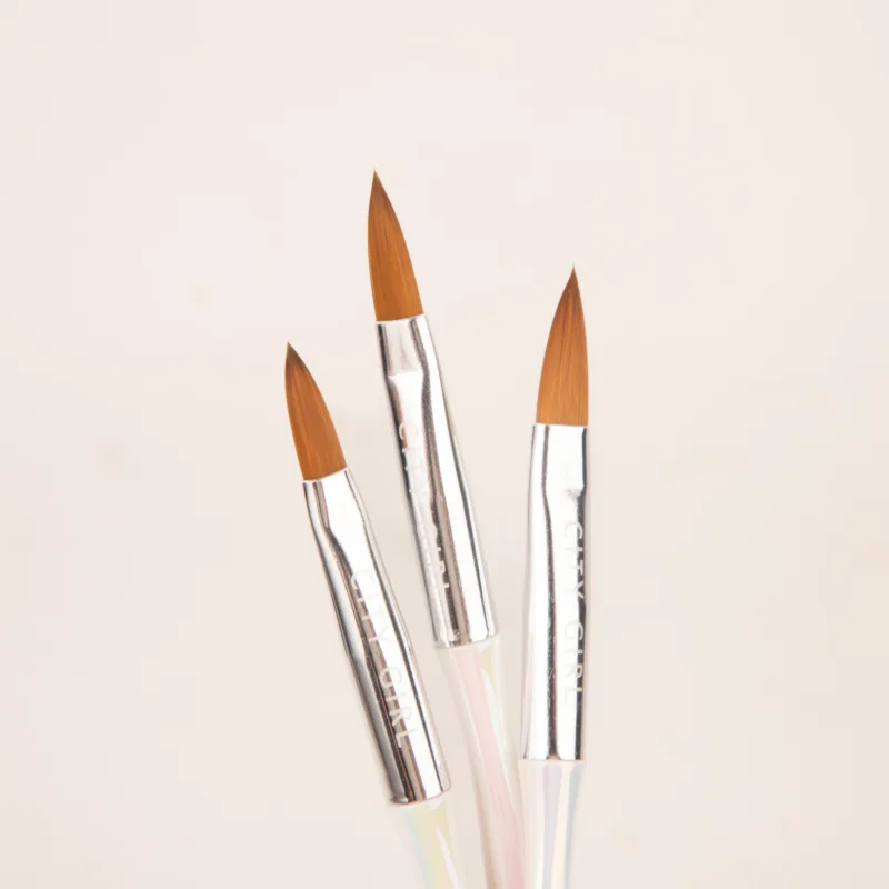 PINCELES PARA ACRÍLICO 3 PCS