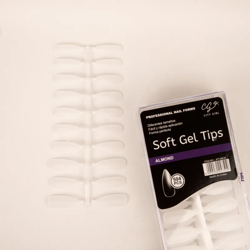 UÑAS SOFT GEL ALMOND 504PCS