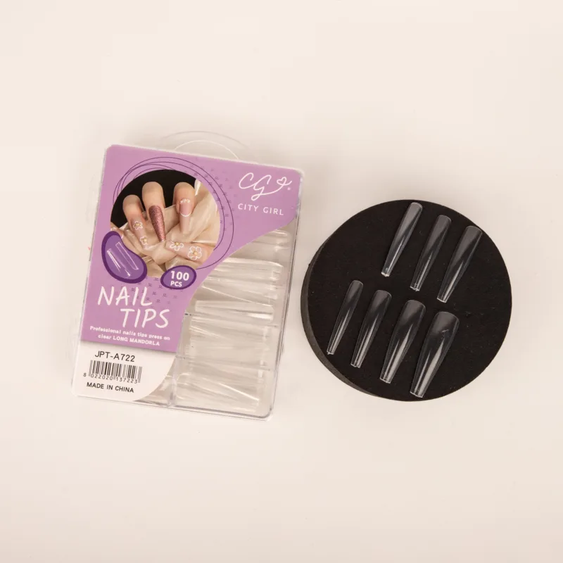 UÑAS SOFT GEL LONG MANDORLA 100PCS