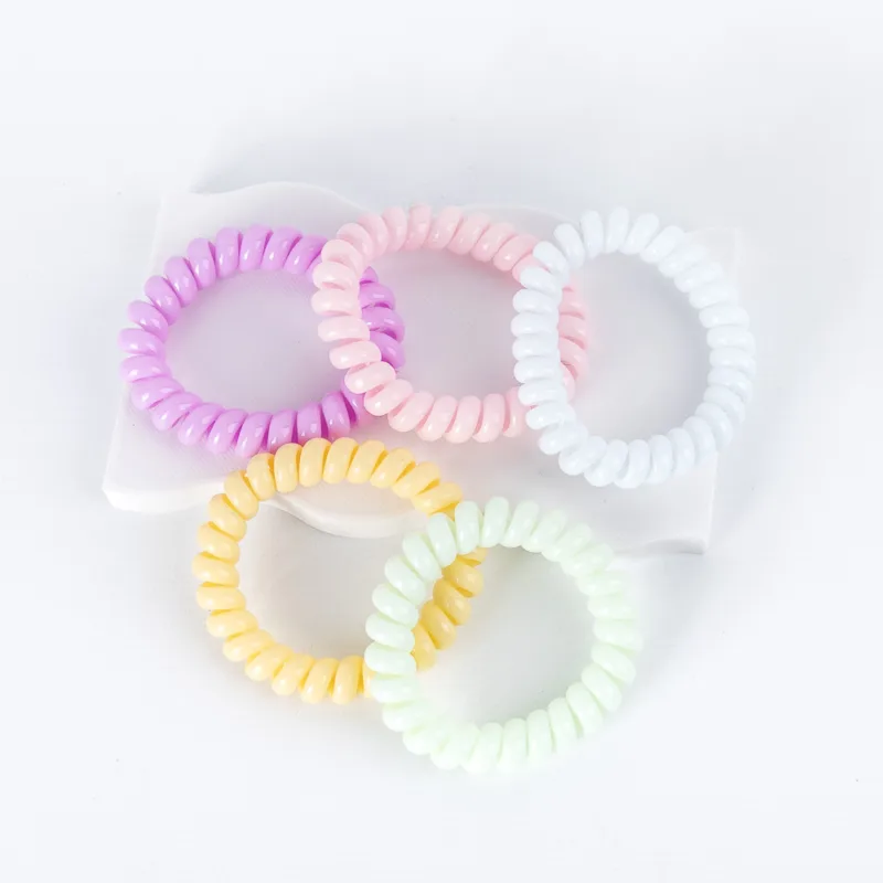 COLITAS RESORTE DE COLORES 5PCS