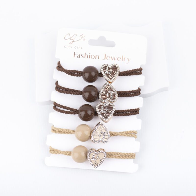COLITAS MARRONES 5PCS - Imagen 2