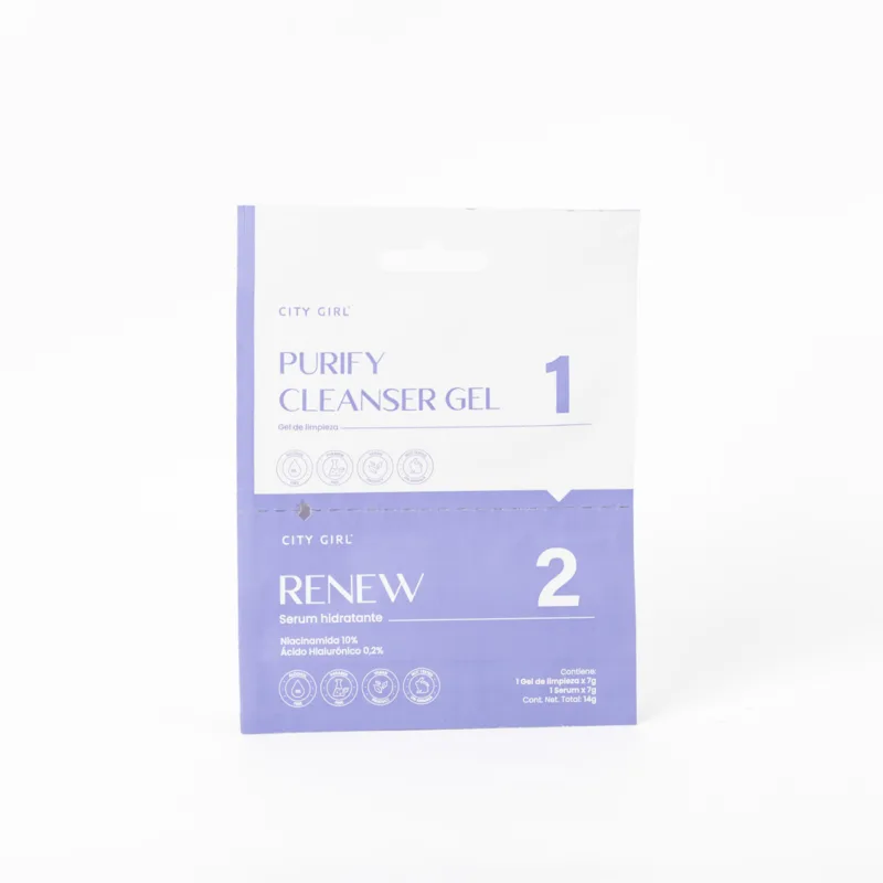 2 EN 1 GEL LIMPIADOR Y SERUM