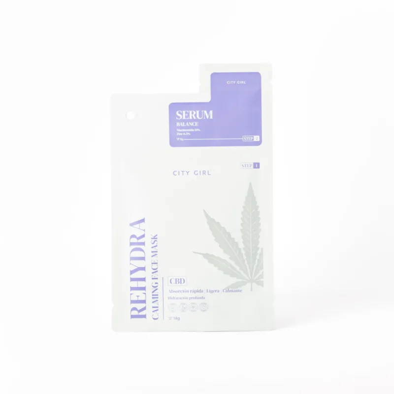 MASCARILLAS DE CANABIS + SERUM REHYDRA