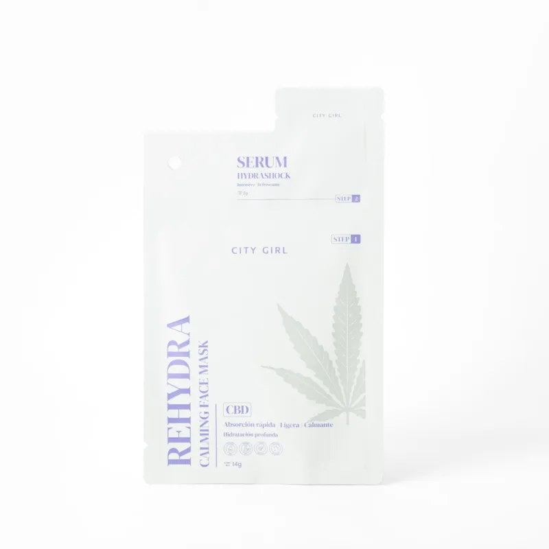 MASCARILLAS DE CANABIS + SERUM HIDRASHOCK