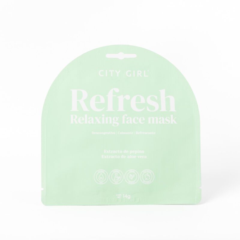 REFRESH relaxing face mask