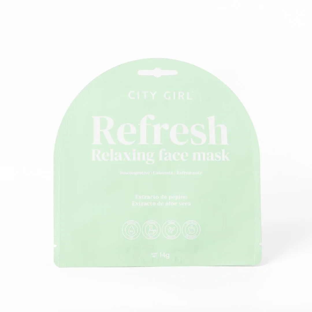 REFRESH relaxing face mask