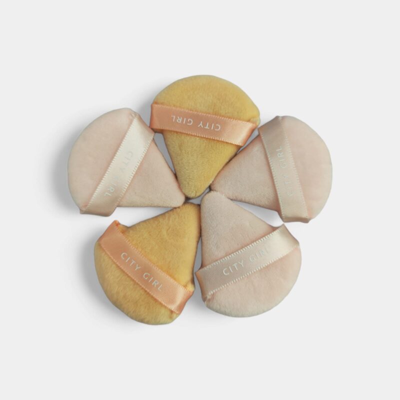 ESPONJA TRIANGULAR 5PCS- CITY GIRL FPL-0907 - Imagen 2
