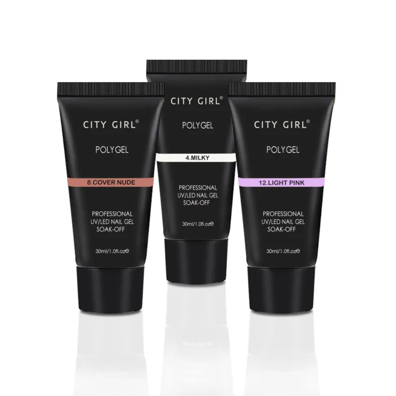 NUEVO POLYGEL 30ML CITY GIRL 15 TONOS