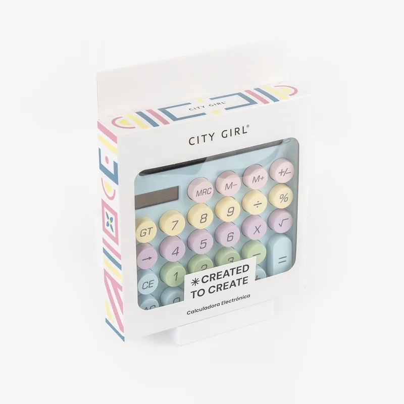 CALCULADORA ELECTRONICO 2208 CITY GIRL