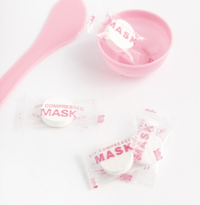 MASCARILLAS COMPRIMIDAS 30U + MINI BOWL Y ESPATULA - CITY GIRL - Imagen 2
