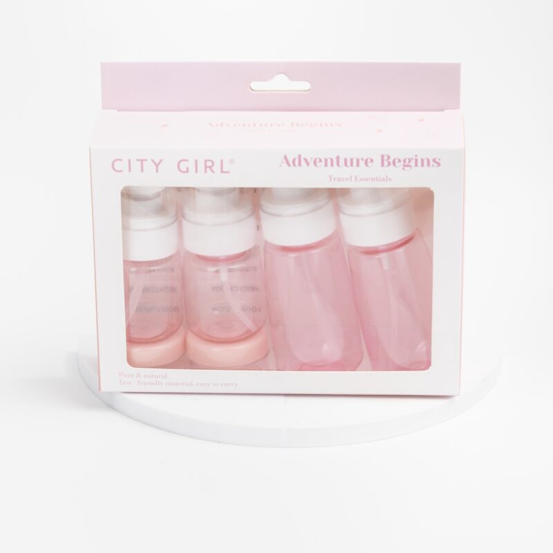KIT DE ENVASES 6PCS- CITY GIRL CL1704