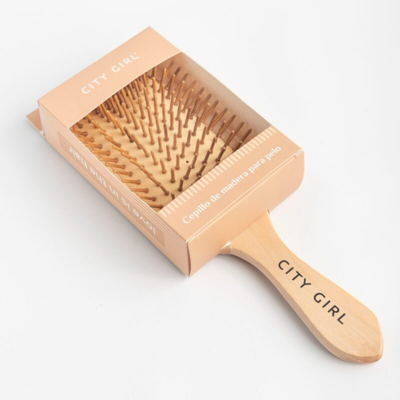 CEPILLO DE PELO MADERA - Imagen 3