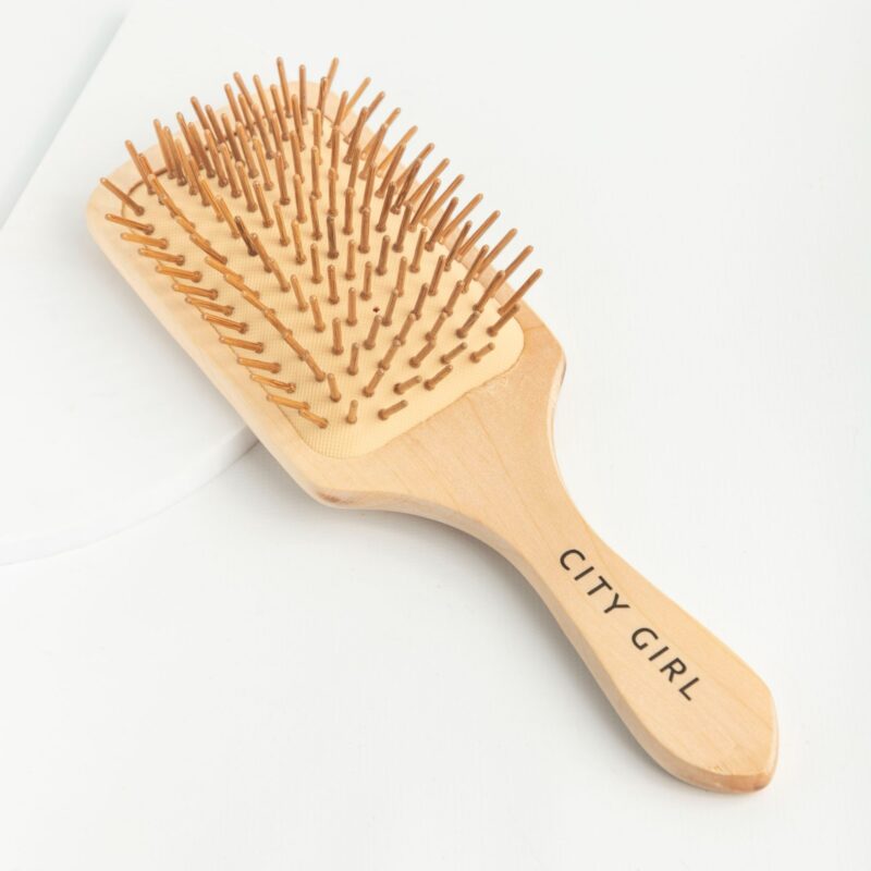 CEPILLO DE PELO MADERA - Imagen 2