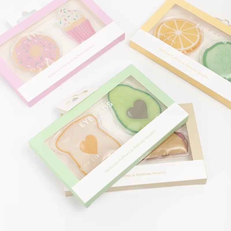 PARCHES DE FRUTAS EN GEL PARA OJOS