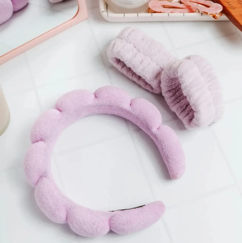 SET DE VINCHA CON MUÑEQUERAS