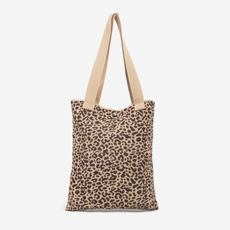 Cartera De Tela Animal Print- City Girl