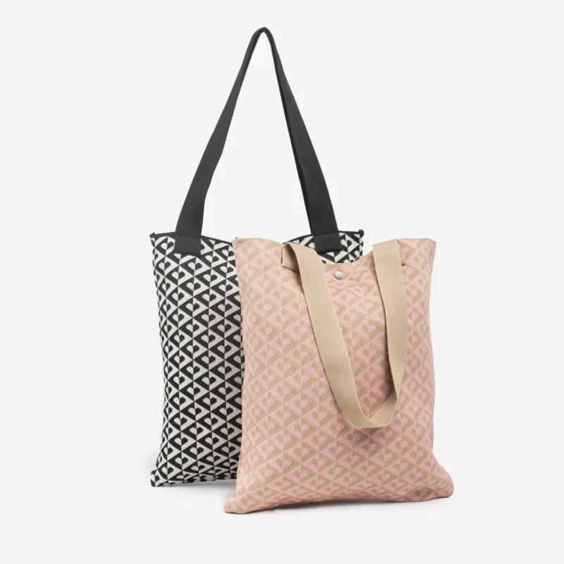 Cartera De Tela Estampada- City Girl