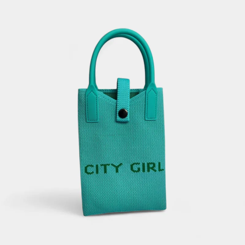 Cartera De Tela Chico City Girl