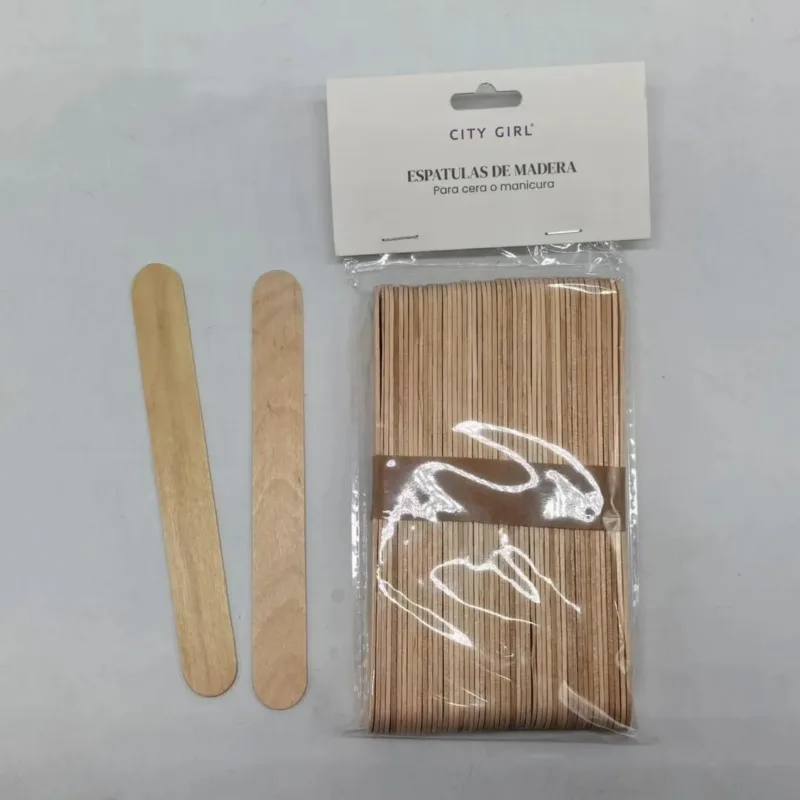 Espatula De Madera Para Cera- City Girl