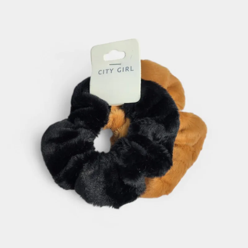 Colita Scrunchie Peludito- City Girl