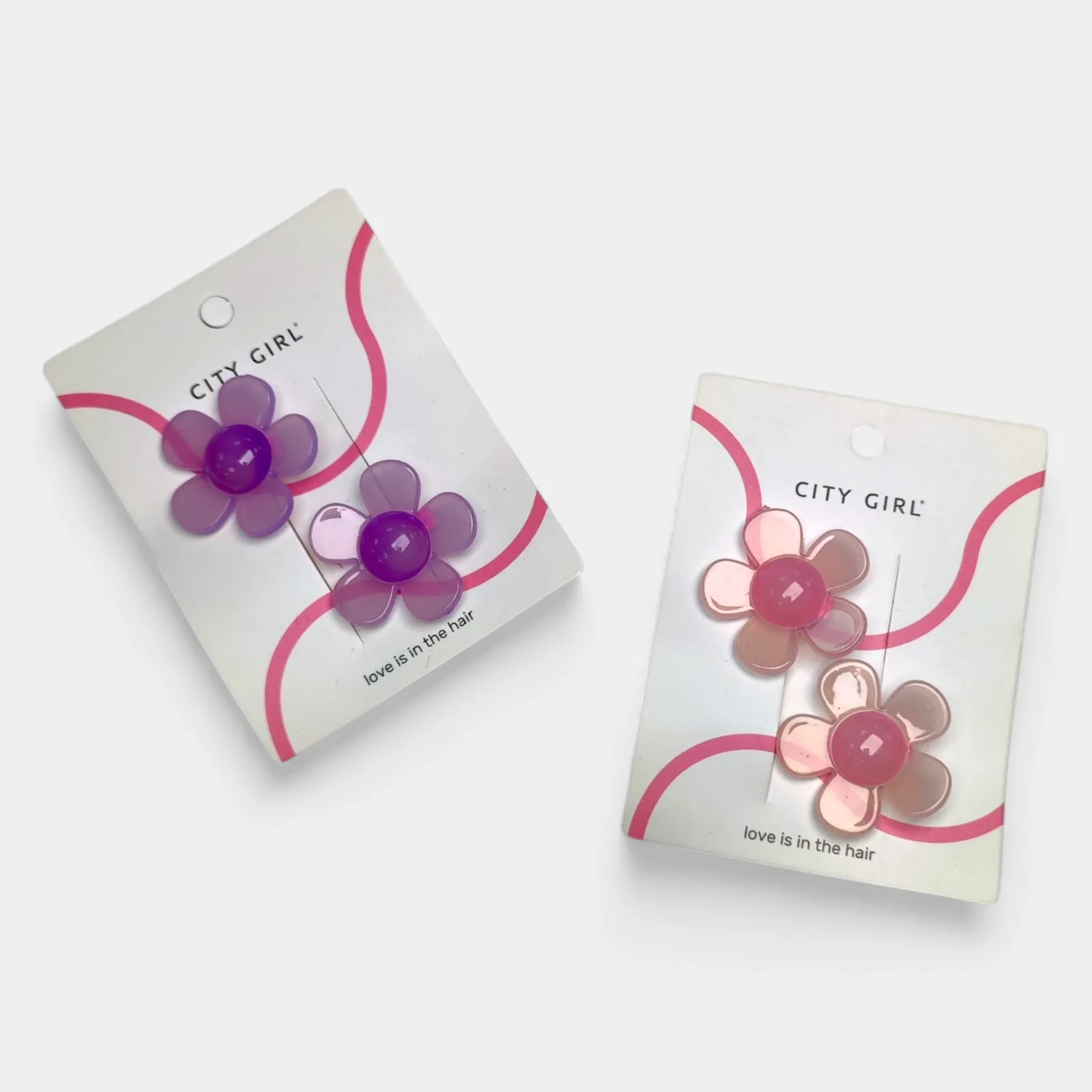 hebilla De Flor x2 Unidades- City Girl