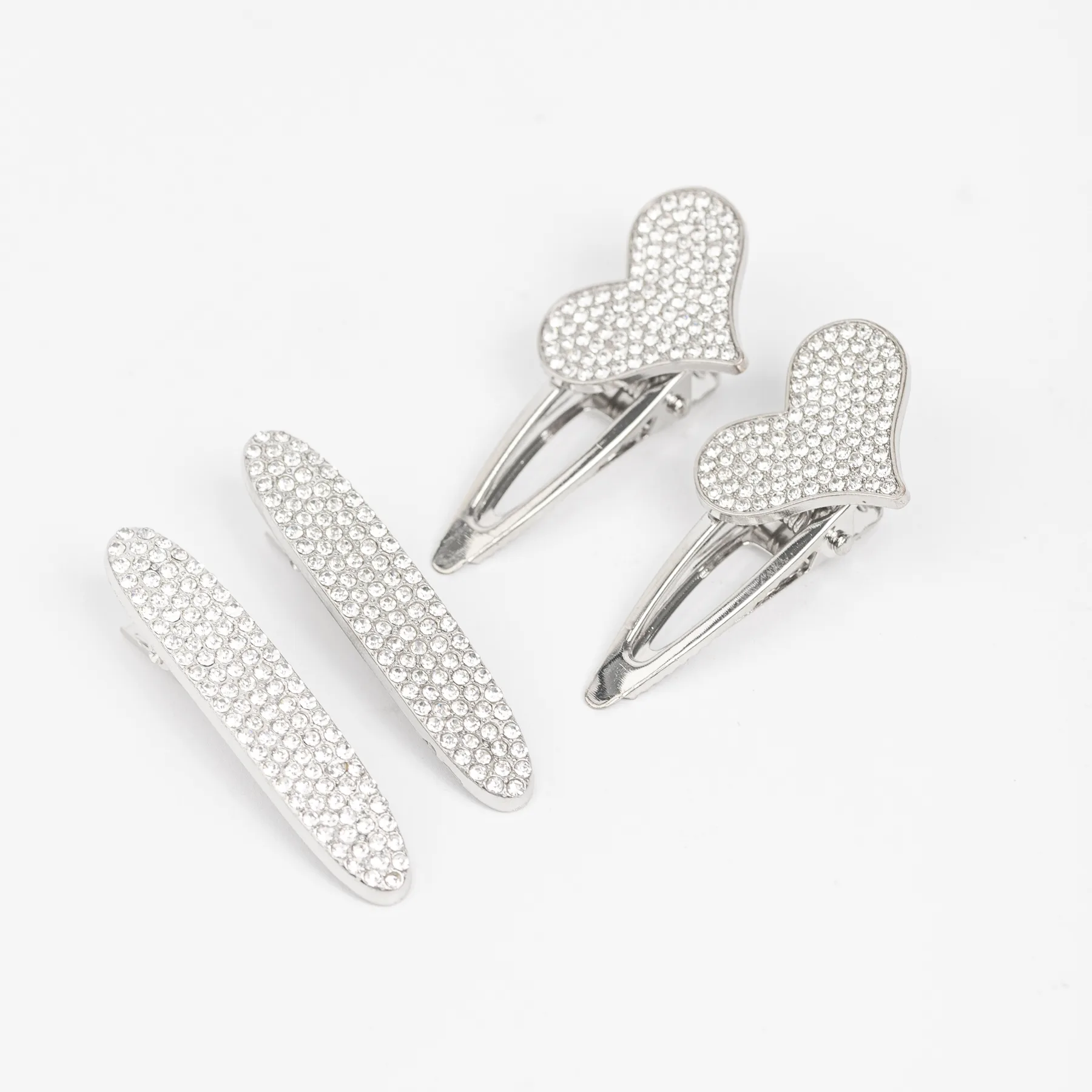 Hebillas Medianas Con Strass