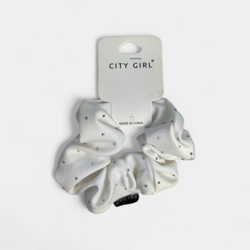 Colitas Scrunchie Con Strass- City Girl