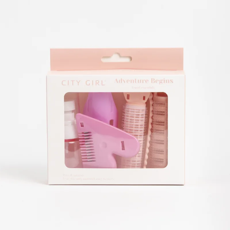 Set De Viaje Con Rulero- City Girl