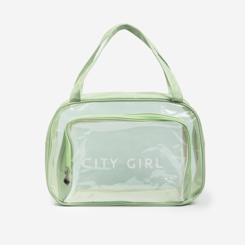 Bolso De Viaje Transparente- City Girl - Imagen 2