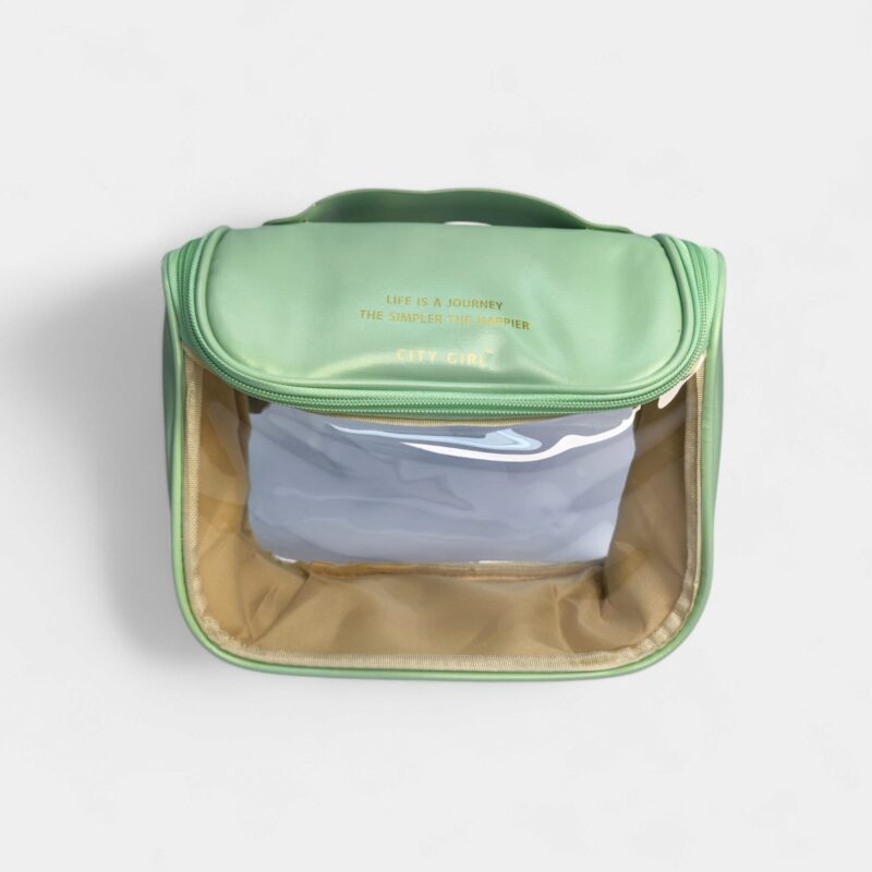 Porta Cosmetico Transparente- City Girl
