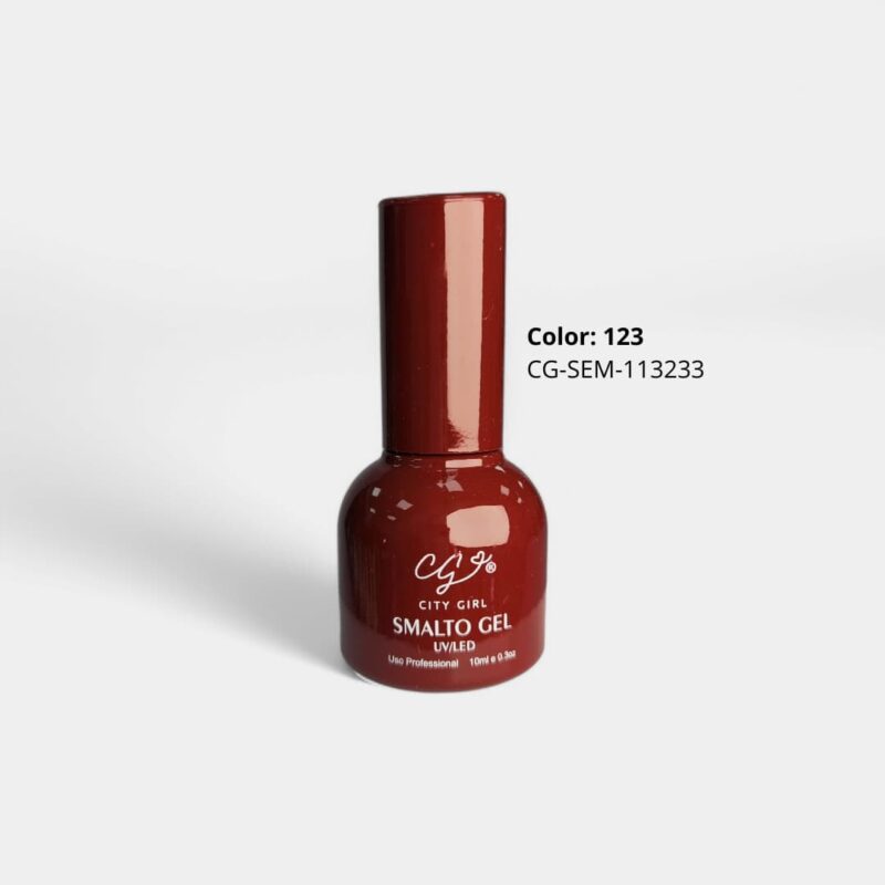 #123 ESMALTES SEMIPERMANENTE 10ML- CITY GIRL