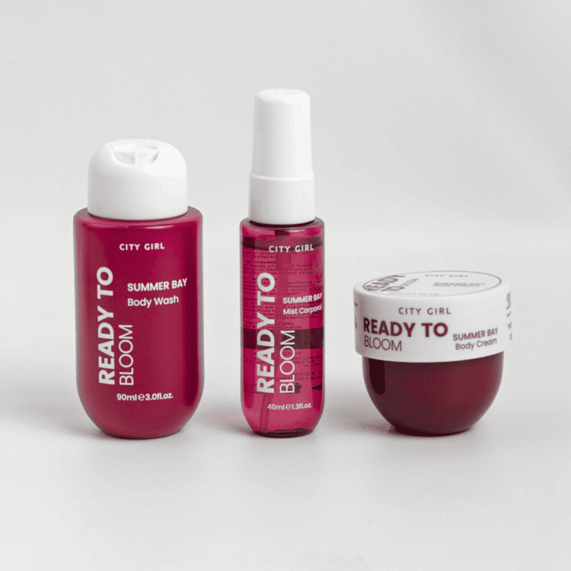 Kit Summer Bay Jabon, Perfume Y Crema Corporal- City Girl - Imagen 2