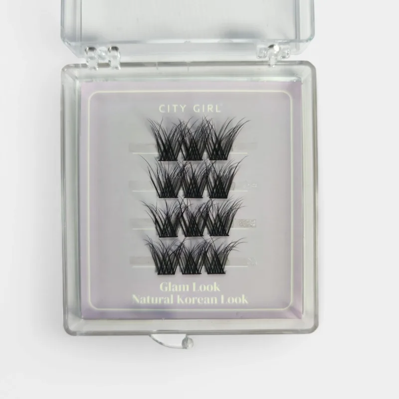 PESTAÑAS GLAM LOOK TIPO COREANAS- CITY GIRL