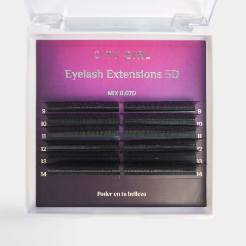 Extension De Pestanas Mix 0.07D 5D- City Girl