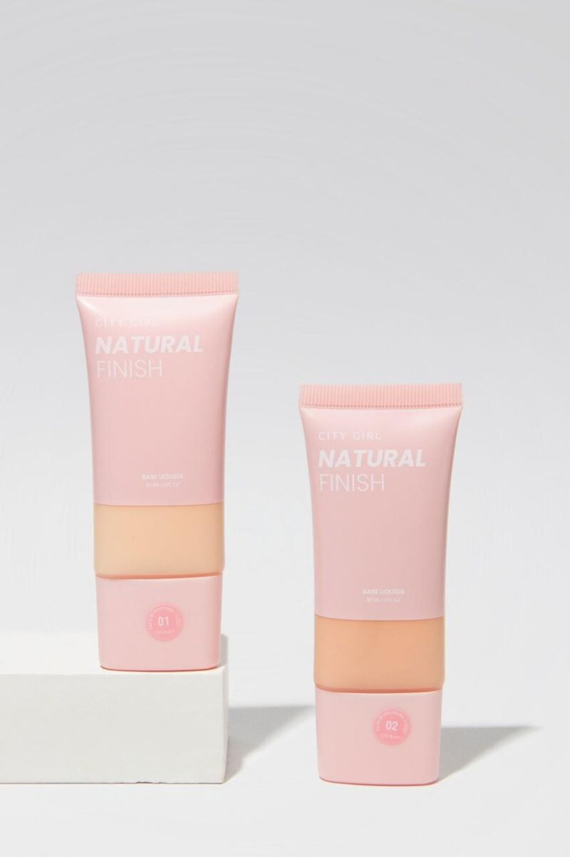 BASE LÍQUIDA NATURAL FINISH CITY GIRL