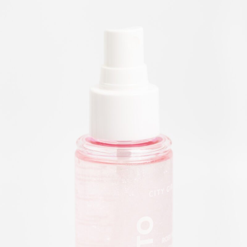 MIST CORPORAL ROSY MIST CON GLITTER 90ML - Imagen 2
