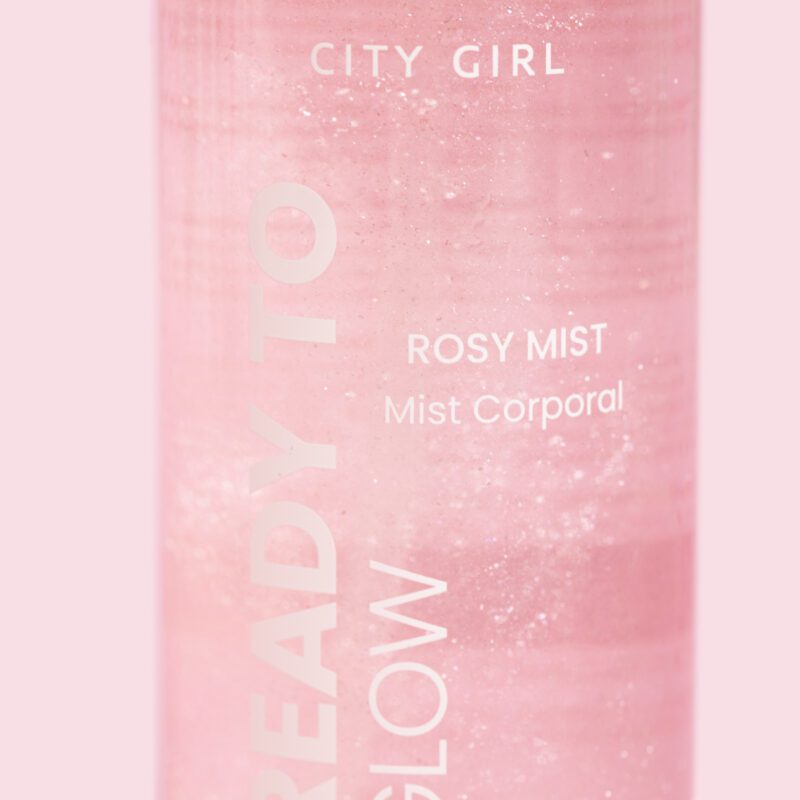 MIST CORPORAL ROSY MIST CON GLITTER 90ML - Imagen 4
